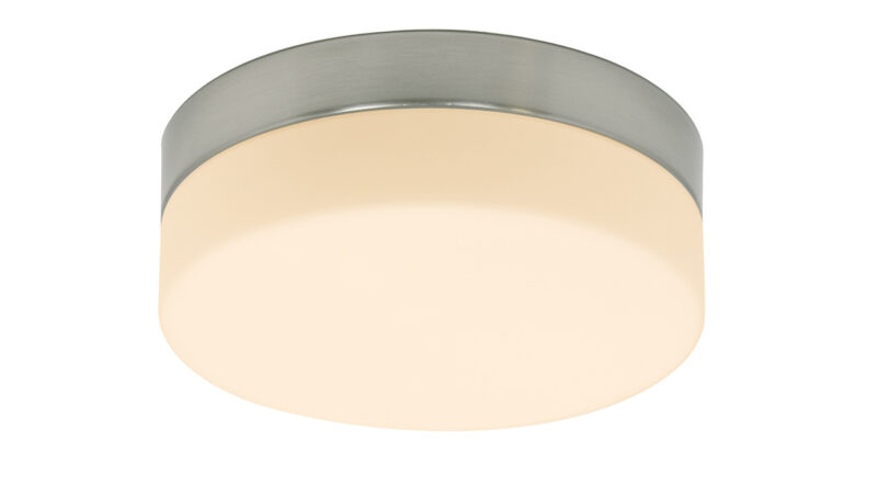 Foto Steinhauer Plafondlamp ceiling and wall IP44 LED 1362st staal