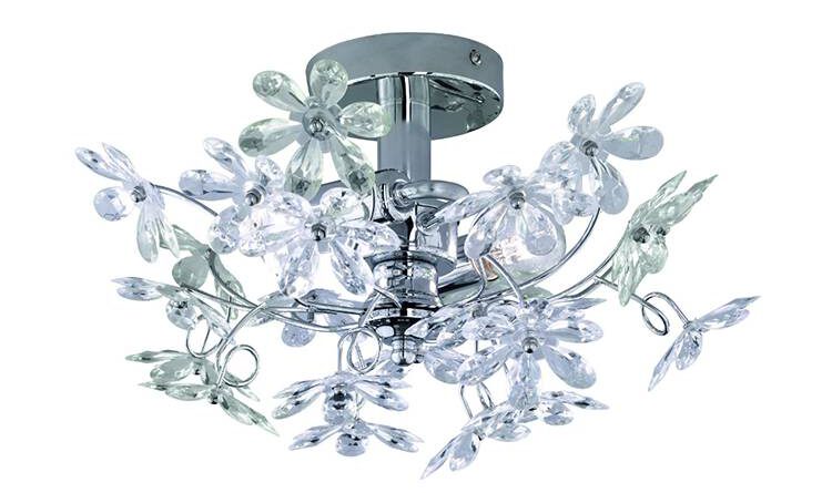Foto Trio Leuchten Plafondlamp Bloesem klein