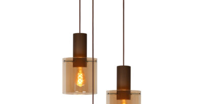 Foto Lucide TOLEDO - Hanglamp - 3xE27 - Amber