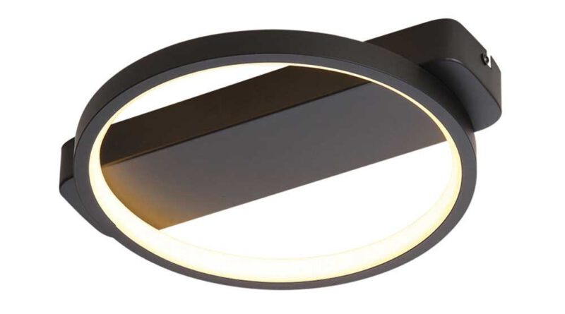 Foto Freelight Plafondlamp Cintura 26 cm zwart