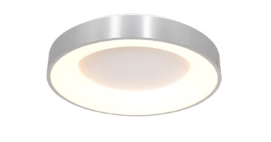 Foto Steinhauer Plafondlamp Ringlede 38 cm 2562 zilver