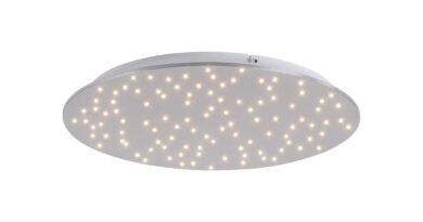 Foto Paul Neuhaus Plafondlamp Sparkle 48 cm mat chroom