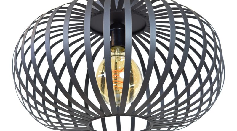 Foto Urban Interiors Plafondlamp Flow 40 cm antraciet