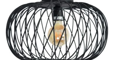 Foto Urban Interiors Plafondlamp Twist Large 37 cm zwart