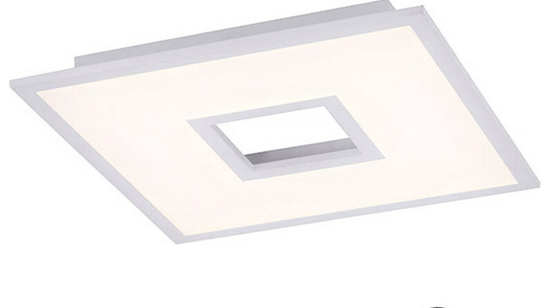 Foto Paul Neuhaus Plafondlamp Recess remote B 45 cm wit