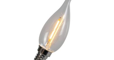 Foto Lamponline LED E14 tipkaars helder 1 Watt filament