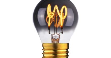 Foto Highlight Lamp LED E27 kogel 4W 60 LM 2200K Dimbaar rook