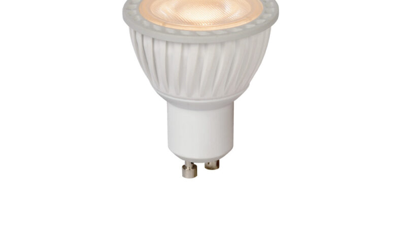 Foto Lucide MR16 - Led lamp - 5 cm - LED Dim to warm - GU10 - 1x5W 2200K/3000K - Wit