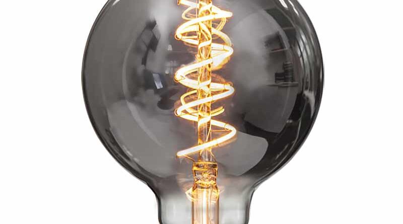 Foto Highlight Lamp LED G95 9W 350LM 2200K Dimbaar Rook