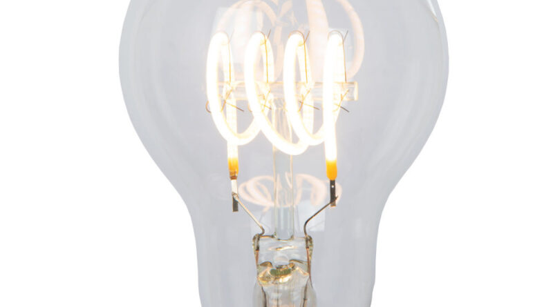 Foto Lucide A60 - Filament lamp - 6 cm - LED Dimb. - E27 - 1x5W 2700K - Transparant
