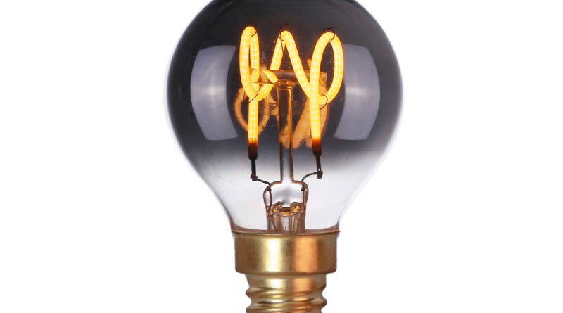 Foto Highlight Lamp LED E14 kogel 4W 60 LM 2200K Dimbaar rook