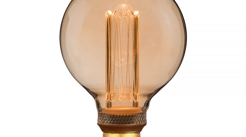 Foto Freelight Lamp LED G95 5W 200 LM 1800K 3 Standen DIM Gold