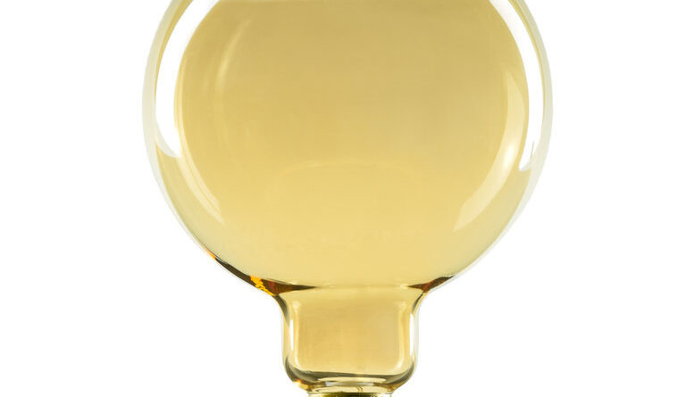 Foto Segula Lamp Floating LED G150 6W 330LM 1900K Dimbaar Gold