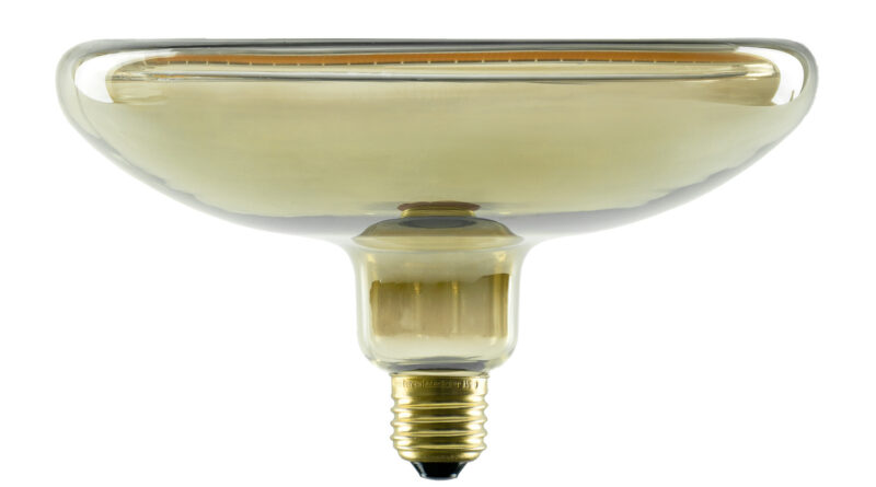 Foto Segula Lamp Floating LED Reflector 6W 280LM 1900K Dimbaar Smoke