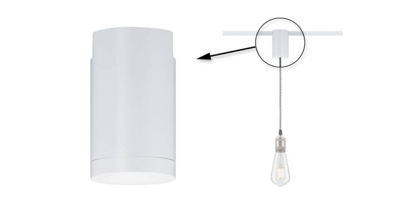 Foto Paulmann Hanglamp adapter wit