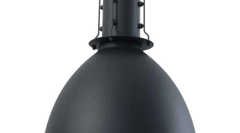 Foto Mexlite Hanglamp mexlite espen 7780zw zwart