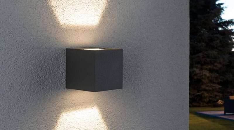 Foto Paulmann Buitenlamp Cybo LED grijs verstelbare bundel