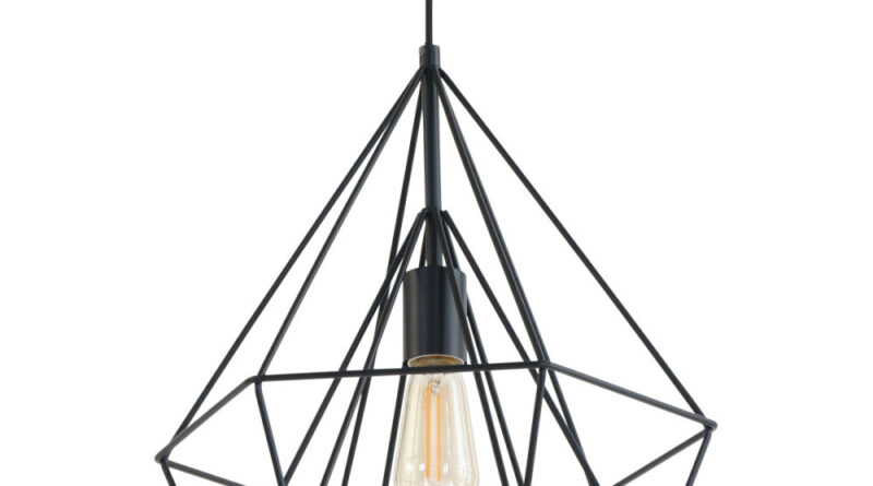 Foto Mexlite Hanglamp mexlite jenno 7597zw zwart