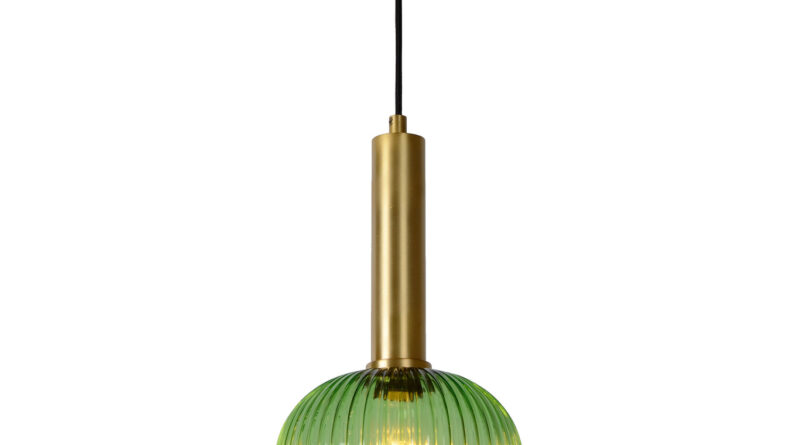 Foto Lucide MALOTO - Hanglamp - 20 cm - 1xE27 - Groen