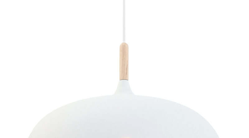 Foto Mexlite Hanglamp mexlite bjorr 7731w wit