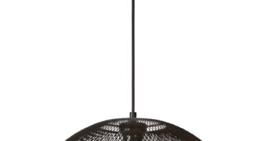 Foto Lucide MESH - Hanglamp - 45 cm - 1xE27 - Zwart