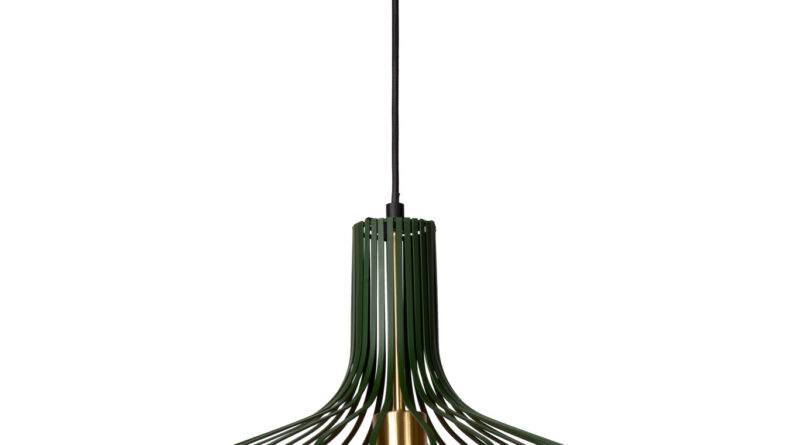 Foto Lucide MANUELA - Hanglamp - 50 cm - 1xE27 - Groen