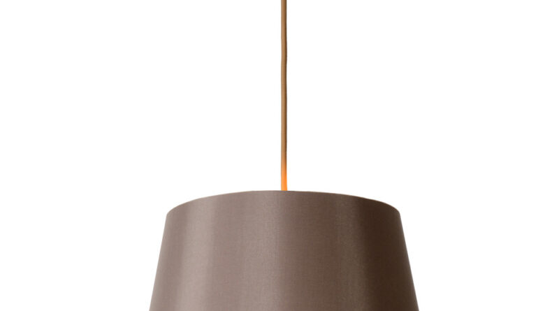 Foto Lucide DOLTI - Hanglamp - 30 cm - 1xE27 - Taupe