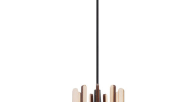 Foto Sollux Hanglamp Arancia 30 cm hout