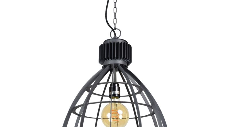 Foto Urban Interiors Hanglamp Spark large 44 cm Zwart