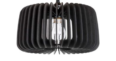 Foto Blij Design Hanglamp Boston 30 cm zwart