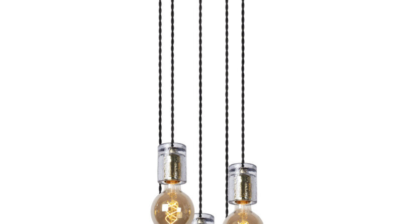 Foto Lucide GELKA - Hanglamp - 30 cm - 5xE27 - FumÃ©