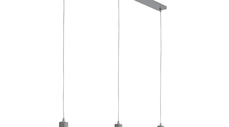 Foto Steinhauer Hanglamp lotus 1899st staal