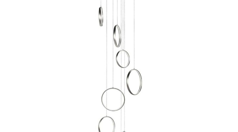 Foto Highlight Hanglamp Olympia mat-chroom groot