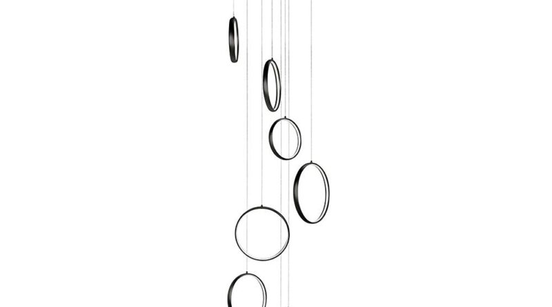 Foto Highlight Hanglamp Olympia zwart groot