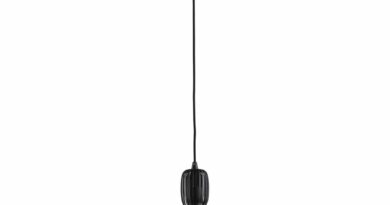 Foto Freelight Hanglamp Costola 25 cm zwart