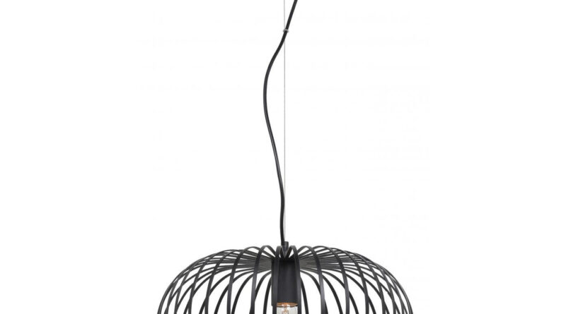 Foto Highlight Hanglamp Bolato 40 cm zwart
