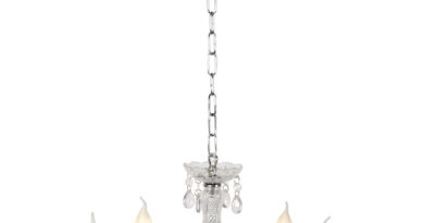 Foto Lucide ARABESQUE - Kroonluchter - 45 cm - 5xE14 - Transparant