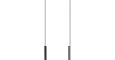 Foto Herzblut Hanglamp Leonora Dim 121 cm zwart hout