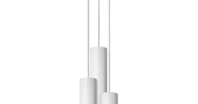 Foto Sollux Hanglamp Lagos 3 lichts 20 cm wit