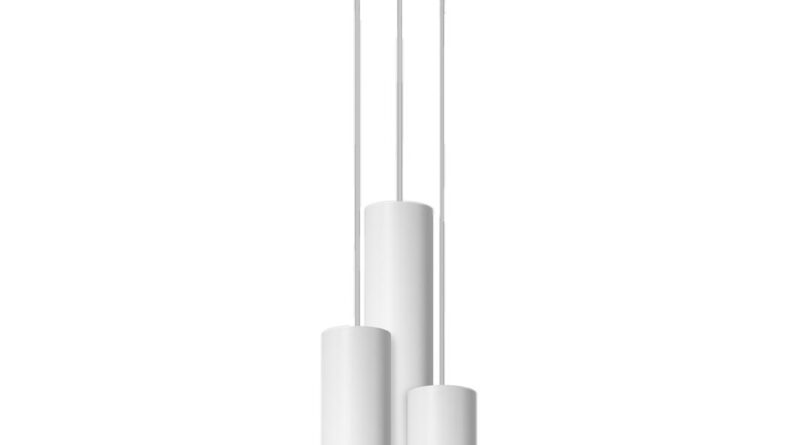 Foto Sollux Hanglamp Lagos 3 lichts 20 cm wit