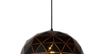 Foto Lucide OTONA - Hanglamp - 40 cm - 1xE27 - Zwart