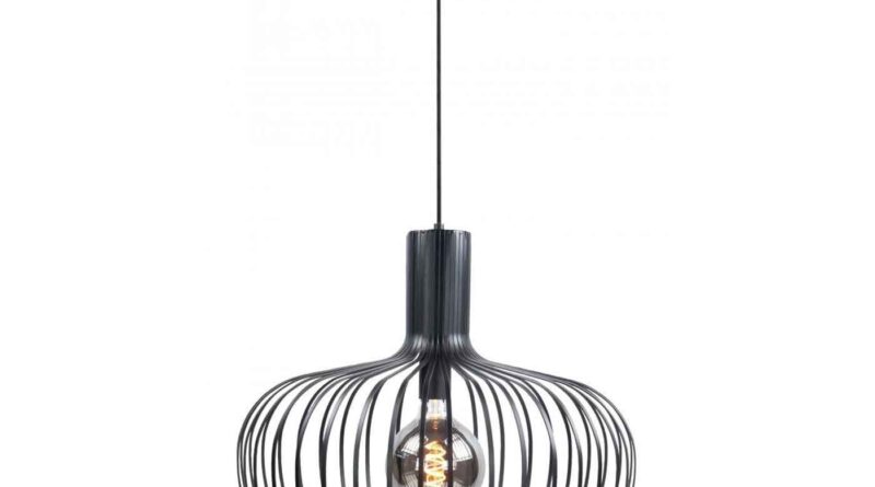 Foto Highlight Hanglamp Mela 50 cm zwart