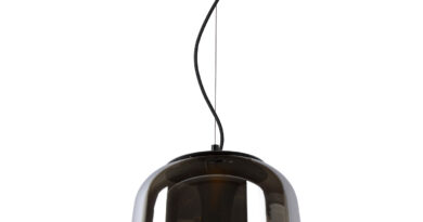 Foto Lucide GLORIO - Hanglamp - 32 cm - 1xE27 - Zwart
