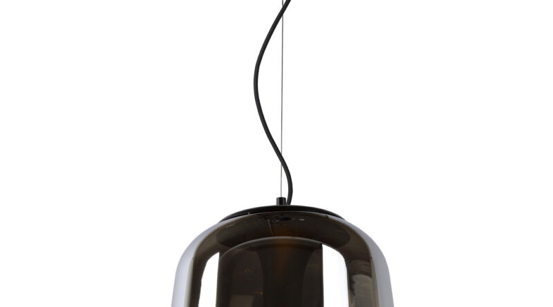 Foto Lucide GLORIO - Hanglamp - 32 cm - 1xE27 - Zwart