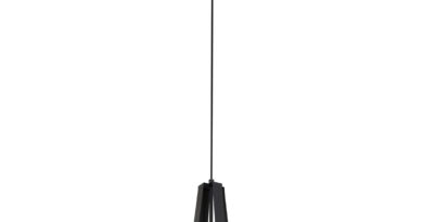Foto Mexlite Hanglamp mexlite eden 7704zw zwart