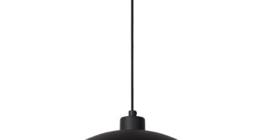 Foto Lucide SIEMON - Hanglamp - 40 cm - 1xE27 - Zwart
