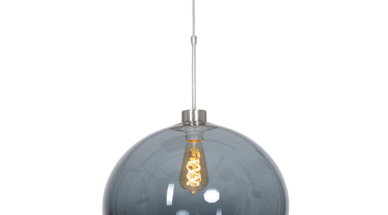 Foto Steinhauer Hanglamp Sparkled light 9231 staal kunststof kap