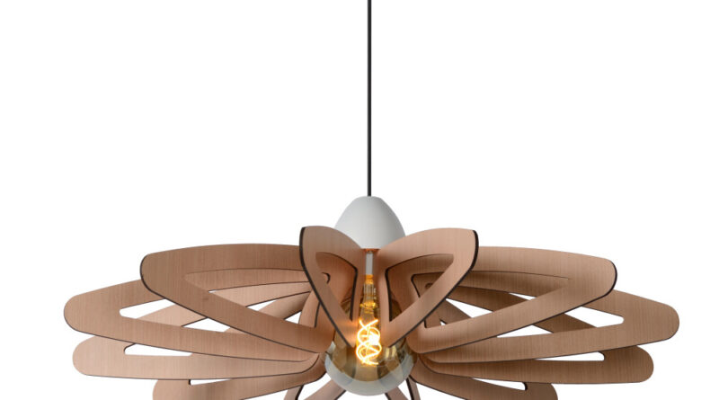 Foto Lucide ZIDANE - Hanglamp - 76 cm - 1xE27 - Wit