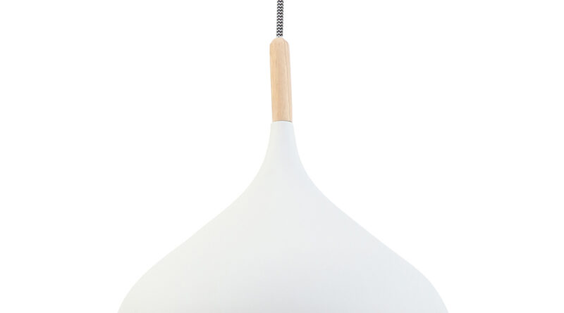 Foto Mexlite Hanglamp mexlite bjorr 7730w wit