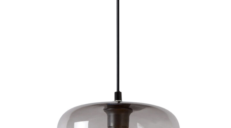 Foto Lucide MEDINE - Hanglamp - 25 cm - 1xE27 - FumÃ©